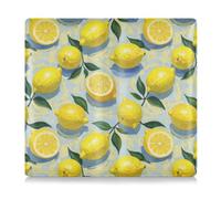 Pintura al óleo con limón amarillo de piel de alta calidad, soporte para registro de coche y tarjeta de seguro, accesorios de camión para licencia de conducir, tarjetas y documentos esenciales