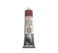 Pintura al óleo para artistas 84 colores Pintura profesional Maestro Pan Tubo de 45 ml (Luz roja inglés)