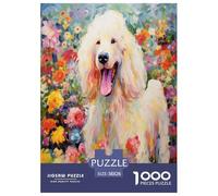 Pintura al óleo Perro 1000 Piezas Impresionante Puzzle A Partir De 14 Años Inteligencia Juguete Regalo Creativo para La Relajación Desafíos Extra Divertidos EduGatoivo 38x26cm/1000pcs