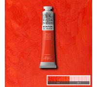 Winsor & Newton Winton - Tubo de Pintura al Óleo, 200 ML, Naranja (Laca Escarlata)