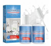 Pintura Bañera Esmalte, Pintura para Bañera Blanca, Esmalte Bañera Blanco Repara Pequeños Defectos y Rayones en Bañeras Azulejos Lavabos Muebles -2 Botellas