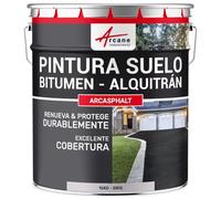 Pintura bituminosa y de alquitrán: resina de suelo para asfalto - 15 kg (hasta 30 m² en 2 capas) Gris - ARCANE INDUSTRIES - 15 kg (hasta 30 m² en 2 capas) Gris - ARCANE INDUSTRIES
