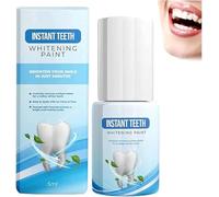 Pintura blanqueadora dental instantánea, el mejor blanqueador dental de 2025, limpia encías, elimina la suciedad amarilla y la placa blanca, fácil de aplicar, consigue una sonrisa radiante al instante