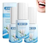 Pintura blanqueadora dental instantánea, el mejor blanqueador dental de 2025, limpia encías, elimina la suciedad amarilla y la placa blanca, fácil de aplicar, consigue una sonrisa radiante al instante
