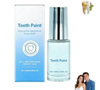 Pintura Blanqueadora Para Dientes, Pintura/lápiz Blanqueador Dental, Pintura Pulidora Dental, Eliminador Instantáneo De Manchas Dentales, Fórmula Natural Y Suave, Blanquea Y Pule (1 unidad)