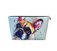 Pintura Bulldog Francés, Bolsa de artículos de tocador Bolsa de Maquillaje Bolsa de cosméticos Bolsa de artículos de tocador de Viaje portátil