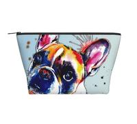 Pintura Bulldog Francés, Bolsa de artículos de tocador Bolsa de Maquillaje Bolsa de cosméticos Bolsa de artículos de tocador de Viaje portátil