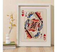 Pintura clásica Póster de naipes Amor juguetón Impresiones artísticas de pared Decoración de carrito de bar Decoración de dormitorio universitario vibrante Pintura en lienzo 70x100 cm Sin marco