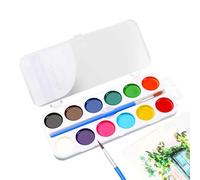 Pintura de acuarela, juego de paletas de arte surtidas, colores de dibujo educativos seguros, kit de pintura lavable para aula, suministros de pintura creativa para niños, Pascua, cumpleaños