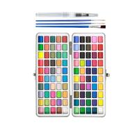 Pintura de acuarela, juego de pintura de colores de agua para adultos