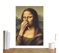 Pintura De Arte Para Baño | Objetos De Colección Vintage Humorísticos Y Fantasías,Decoración De Pared Para Inodoro O Habitación De Agua - Para Interior Apartamento Dormitorio Jardín Vacaciones