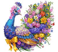 Pintura de diamante 5D Parcial Bird con formas especiales para decoración de pared DIY fácil para adultos principiantes