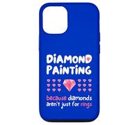 Pintura de diamantes porque los diamantes no son solo para anillos Carcasa para iPhone 12/12 Pro