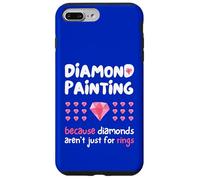 Pintura de diamantes porque los diamantes no son solo para anillos Carcasa para iPhone 7 Plus/8 Plus