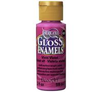Pintura de esmalte brillante DecoArt Americana, 2 onzas, violeta intenso