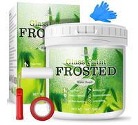 Pintura de Intimidad para Ventana, 500g Herramienta de Vidrio Amigable, Película Basada en Agua, Bajo Olor para Superficies en el Baño, Cocina