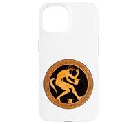Pintura de jarrón Griego Antiguo Carcasa para iPhone 15