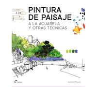 Pintura de paisaje a la acuarela y otras técnicas