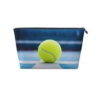 Pintura de Pelota de Tenis, Bolsa de artículos de tocador Bolsa de Maquillaje Bolsa de cosméticos Bolsa de artículos de tocador de Viaje portátil