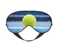 Pintura de pelota de tenis, Cubreojos completos Antifaz bloqueador de luz Antifaz para dormir Antifaz suave con los ojos vendados Noche