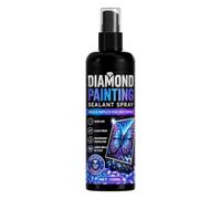 Pintura de piedras preciosas en espray sellador 100 ml transparente, resistente al agua
