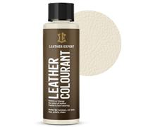 Pintura de piel de color crema clara muy opaca, 50 ml de pintura para piel natural y ecológica, tinte de piel, sin alcohol, para todos los accesorios de piel, no se agrieta ni se despega
