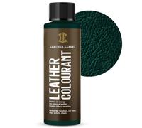 Pintura de piel de color verde bosque muy opaca, 50 ml, para piel natural y ecológica, sin alcohol, para todos los accesorios de piel, no se agrieta ni se despega