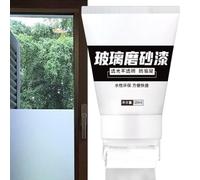 Pintura de privacidad de la ventana - pintura de vidrio esmerilado, UV resistente Glassa Frosting | 120ml pinturas heladas a base de agua para wiindow, Barniz de vidrio esmerilado impermeable para