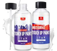 Pintura de Retoque Blanco 200ml - Multisuperficie para Baño, Pared, Techo, Madera, Armarios y Portes, con Fórmula Fácil de Limpiar, Ideal para Rebanar Agujeros y Reparar Rayones en Superficies Blancas