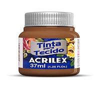 PINTURA DE TELA MARRÓN CAFÉ 37 ML