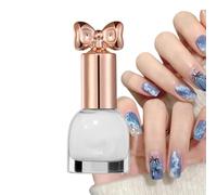Pintura de uñas de 10 ml DIY con efecto de acuarela, herramientas de belleza de gel ondulado, para casa, residencia universitaria, salón, viajes, uso diario, citas, mujeres, niñas, adultos