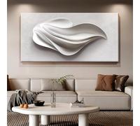 Pintura decorativa de arenisca, escultura moderna para decoración de pared, arte decorativo para colgar en la pared, mural para sala de estar, obra de arte de arenisca para comedor(G,100 * 50cm)