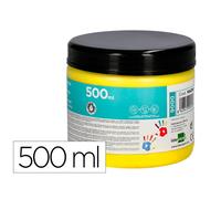 Pintura Dedos Liderpapel Tarrina De 500 Ml Amarillo