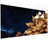 Pintura Diamante Flor Diamond Painting Adultos Planta Diamond Painting Kit Completo 80x160 cm, 5D DIY Cuadros Diamantes Kit Punto de Cruz Mosaico Cristal Art para Niños Decoración Pared Hogar S2-384