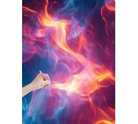 Pintura Diamante Fumar Diamond Painting Kit Completo, DIY Diamond Painting Color para Adultos, Dibujos con Diamantes Manualidades Adultos, Pintar con Diamantes para Decoración Pared, 90x120cm, -4767