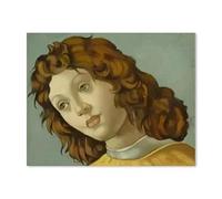 Pintura en lienzo de inspiración vintage, arte de pared, pintura en lienzo inspirada en Tamara de Lempicka, perfecta para sala de estar y dormitorio (30 x 40 cm/sin marco).