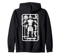 Pintura en Miniatura Fantasía Mini Pintor Divertido Bárbaro Sudadera con Capucha