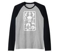Pintura en Miniatura Fantasía Mini Pintor Divertido Orco RPG Camiseta Manga Raglan