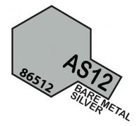 Pintura En Spray Para Plástico 100 Ml. Aircraft Bare Metal Silver 86512 TAMIYA