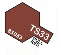 Pintura En Spray Para Plástico 100 Ml. Hull Red Ts33 TAMIYA
