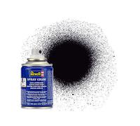 Pintura En Spray Para Plástico 100 Ml. Negro Mate 34108 REVELL