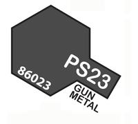 Pintura En Spray Para Policarbonato 100 Ml. Gun Metal Ps23 TAMIYA