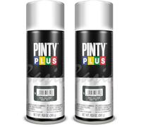 Pintura en spray PINTYPLUS BASIC 520cc Gris Oscuro 7011 (Paquete de 2)