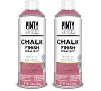 PINTURA EN SPRAY PINTYPLUS CHALK 520cc CK792 ROSA PETALO (Paquete de 2)