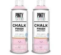 Pintura en spray PINTYPLUS CHALK 520cc CK793 Rosa Empolvado (Paquete de 2)