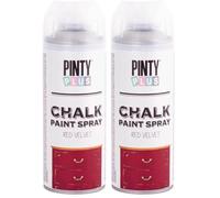 PINTURA EN SPRAY PINTYPLUS CHALK 520CC CK804 RED VELVET (Paquete de 2)