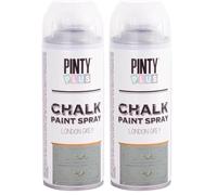 PINTURA EN SPRAY PINTYPLUS CHALK 520CC CK817 LONDON GREY (Paquete de 2)