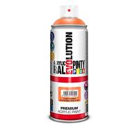 PINTURA EN SPRAY PINTYPLUS EVOLUTION 520CC FLUOR.NARANJA F143 400ML