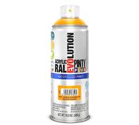PINTURA EN SPRAY PINTYPLUS EVOLUTION WATER-BASED 520CC RAL 1028 AMARILLO MELÓN