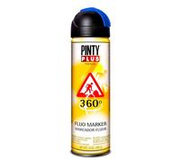 Pintura en spray PINTYPLUS TECH 650 Marcador 360º Azul T118